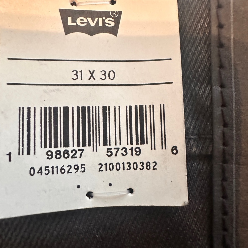 Levis 511 Coated Moto Jeans Waxed Bikercore 31x30 NWT - Picture 11 of 12